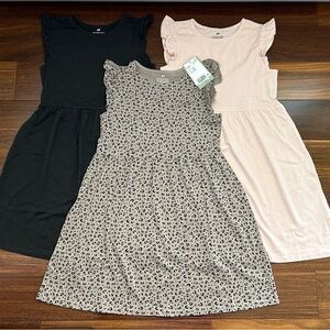 BNWT H&M Flutter-Sleeve Dress Set